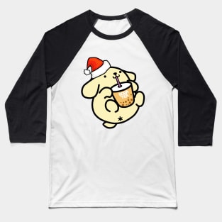 Christmas Boba Tea Woofa Baseball T-Shirt